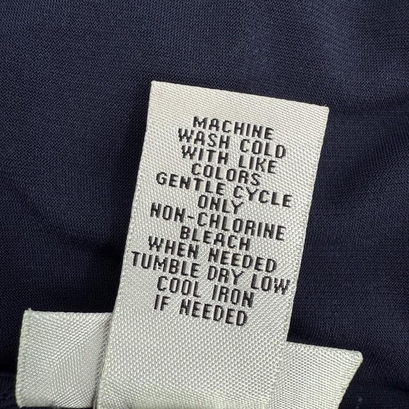 Catherines Dress Women 0X Blue Sleeveless Stretch Shift Office Career Casual - Picture 5 of 8